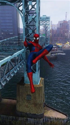 Smooth DOUBLE Thread the Needle in Marvel's Spider-Man 2 PS5 #spiderman #shorts