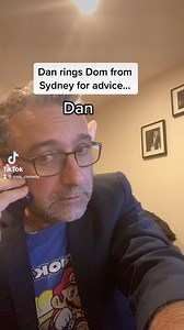 Dan gives Dom from Sydney a call #foryou #follow #fyp #gabrielrossi #comedy #xyzbca #aftermycoffee #australia | Gabriel Rossi Comedian