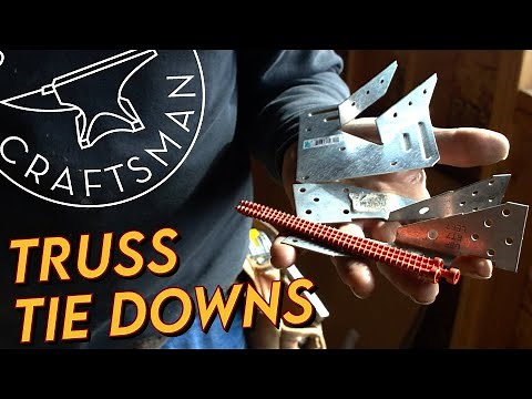 Hold On To Your Roof! Truss Screws vs. Hurricane Straps: Shop Build #21