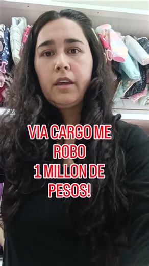 Dulce Caramelo on Instagram: "VIA CARGO ME ROBO UN MILLON DE PESOS! Vengo a contarles para que no les pase! Juegan con el laburo de la gente! #viacargo #viedma #chorros"
