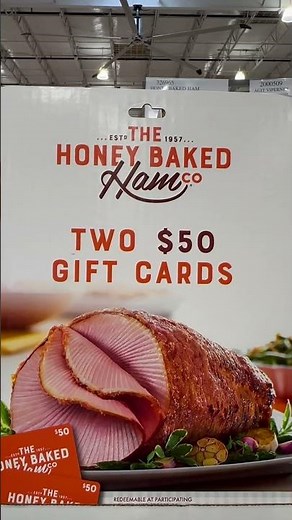 HONEY BAKED HAM GIFT CARD SPECIAL