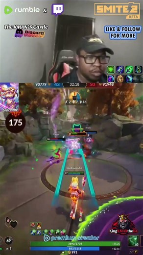 Teamwork makes the dream work…adding Aphro Love is icing on the cake 🍰 Playing SMITE 2 as Aphrodite