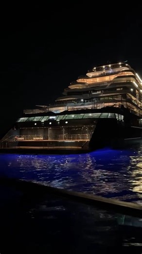 Superyachtsflorida on Instagram: "EVRIMA — When the Sun Disappears, Evrima Comes Alive. ✨⚓ Introducing Evrima, the inaugural superyacht of The Ritz-Carlton Yacht Collection, redefining luxury cruising through an intimate, all-suite yachting experience. By day she explores the world’s most captivating destinations — and by night, she transforms into a glowing sanctuary at sea, her softly illuminated decks reflecting across the water. Purpose-built to deliver the refinement of a private yacht with