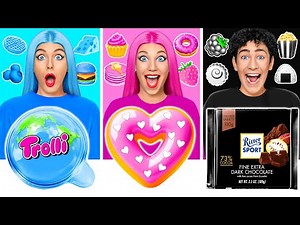 Food of The Same Colors Challenge | Funny Food War by Multi DO Fun Challenge