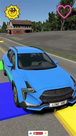 🚗 The Car Dances to the Music! | BeamNG Crash