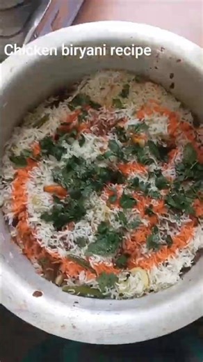 Easy Chicken Biryani 🔥//Biryani lovers must watch 🤤 #viralvideo #biryanirecipe #viralshorts