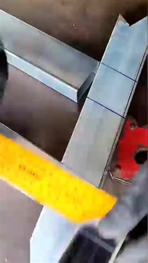 Welder working with thin metal #welding #welder #metalwork #fabriation #perfectweld