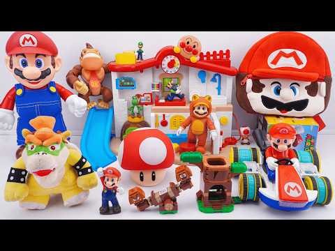 Super Mario Bros Unboxing Toys Review ASMR 🏰 Super Mario Bros Deluxe House Playset 🍄 Lego Mario