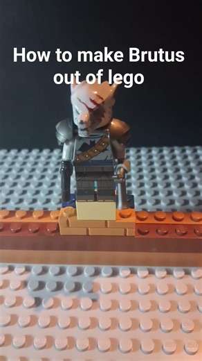 how to make a lego custom Brutus from skeleton crew #starwars