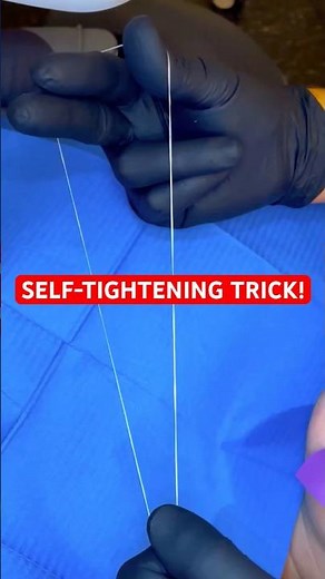 Rubber Dam Self-Tightening Knot (Slow Version) – MAX Retraction Technique! 🔥🦷