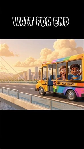 Fun Bus Adventure 🚌 | Kids Go to Swimming Pool & Circus 🎪 | 3D Animation
