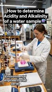 Experiment : How to measure Alkalinity & Acidity of water?⚗️ #experiment #waterquality #alkalinity