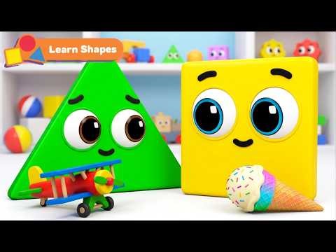 Easy Learning Shapes for Kids ! | Educational Content | First University