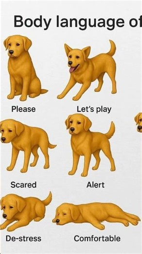 body language of a dog 🐶🐕