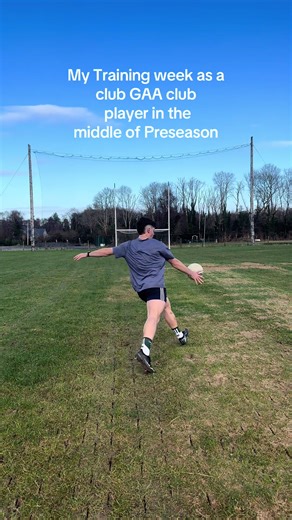 My Training week as a GAA club player in the middle of of preseason #gaa #fitness #training #conditioning #skills