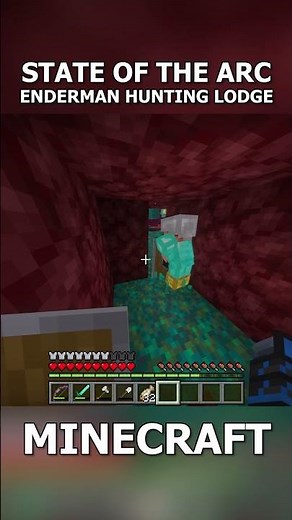 The Best Enderman Farm In Minecraft! #minecraft
