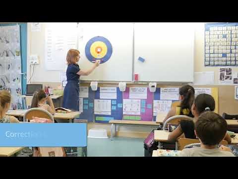 MHM - Jeu de la cible avec les CE1