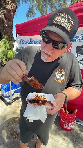 🍖 We checked out Joshua’s Ribbs Bar-B-Que at the Great San Juan Bautista Rib Cook-Off