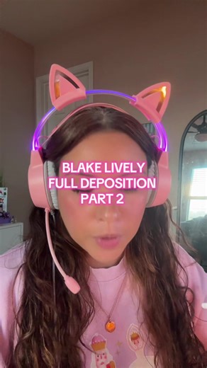 Blake lively full deposition part 2! #itendswithus #teamjustin #teamblake #iewudrama #popculture