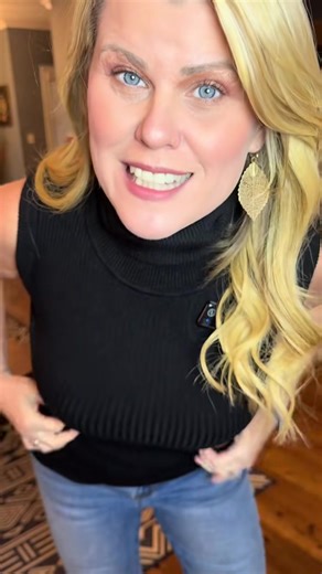 @Totatuit @TOTATUIT great sleeveless turtleneck for spring and summer #RibbedSleevelessTurtleneck #SleevelessTurtleneck #SpringTurtleneck #WomensSleevelessTurtleneck