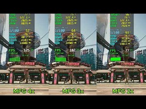 Multi Frame Generation For any RTX GPU | RTX 3050 | Cyberpunk 2077