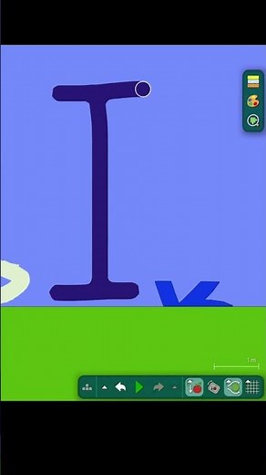 Alphabet Animation in Algodoo | Relaxing Sound Effects