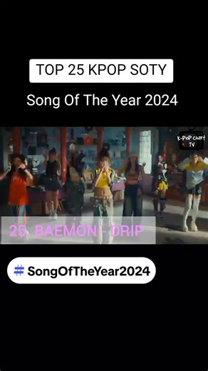 Top 25 KPOP Songs of the Year 2024