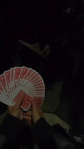 Fan master 😆👉 Cardistry flow with playing cards 🔥 smooth cardistry moves and deck flow practice #fyp