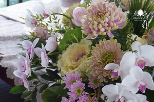 おしゃれでモダンなお正月花アレンジの作り方とYoutubeのレッスン動画 | アトリエフィーズ