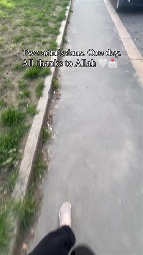 Proud Moments: Two Students Admitted in One Day!