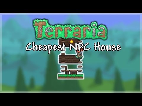 How to make the FASTEST NPC House in Terraria