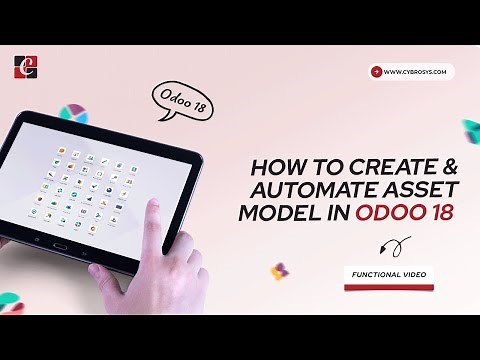 How to Create & Automate Asset Model in Odoo 18 Accounting | Asset Model & Automation in Odoo 18
