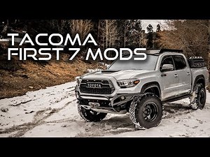 First 7 Mods for Your 2016-2019 Toyota Tacoma