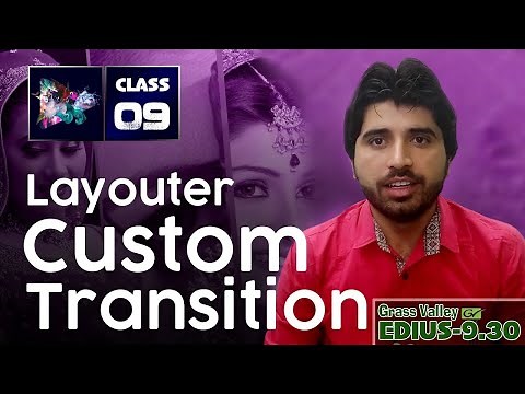 How To Make Custom Effects For Edius 9.52 | Class 9 | Film Editing School