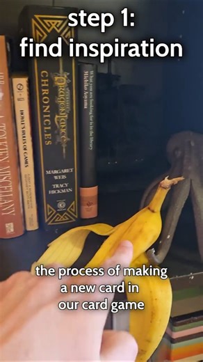 How we make a card in our digital timeline-based card game