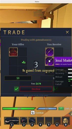 Roblox Wild West (Selling Cursed Volc Pistol)