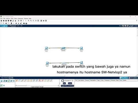 konfigurasi allowed trunk pada switch | Cisco Packet Tracer [hasil praktikum lab 6]