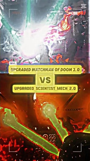 Watchman of doom vs Upgraded Scientist Mech 2.0