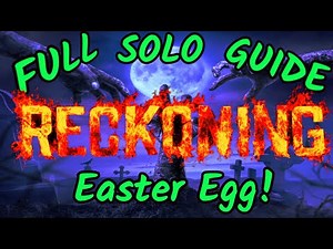RECKONING EASTER EGG GUIDE SOLO (Black Ops 6 Zombies EASTER EGG QUEST Tutorial/Walkthrough)