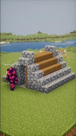 Minecraft Starter House Build Tutorial 🏠| Easy Survival Base Idea | #Minecraft