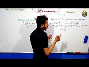 Les anneaux exercice 2