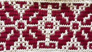 Nordic Star - FREE Overlay Mosaic Crochet Chart - Mosaic Nordic Blanket CAL