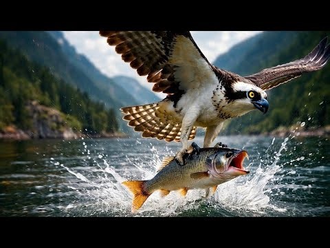 An Osprey fishing The Perfect Hunter | (Cinematic Wildlife Story)