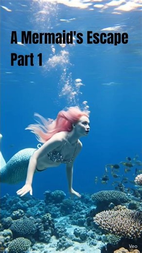 A mermaid's escape #stories #wanderer #lovestory #funny #emotional #oceanmermaid #amemoirblue #love