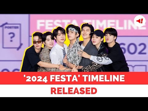 '2024 FESTA' Timeline Released: Celebrating BTS's Anniversary with Exciting Events #bts #festa