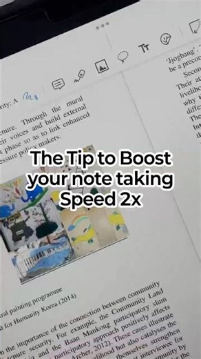 Want to boost note taking speed? Here’s the trick you need to know🤫#flexcil #flexcilapp #tablet
