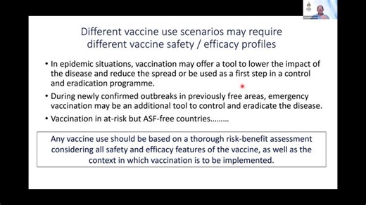 GARA–WOAH Joint Webinar on ASF Vaccine Standards and Guidelines | Global African Swine Fever Research Alliance (GARA)