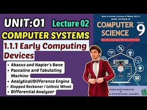 Early Computing Devies | Chapter 1 Computer Systems | Class 9 Computer Science Federal Board 2025