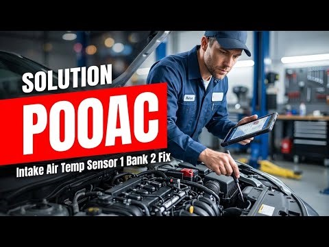 HOW TO FIX P00AC OBD II ERROR CODE - Intake Air Temp Sensor 1 Bank 2 Fix