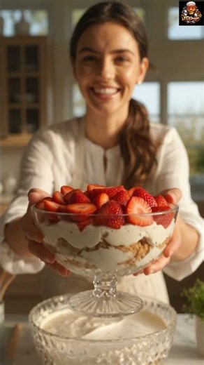 The Giant Strawberry Cheesecake Bowl Everyone Wants! 🍓🍰